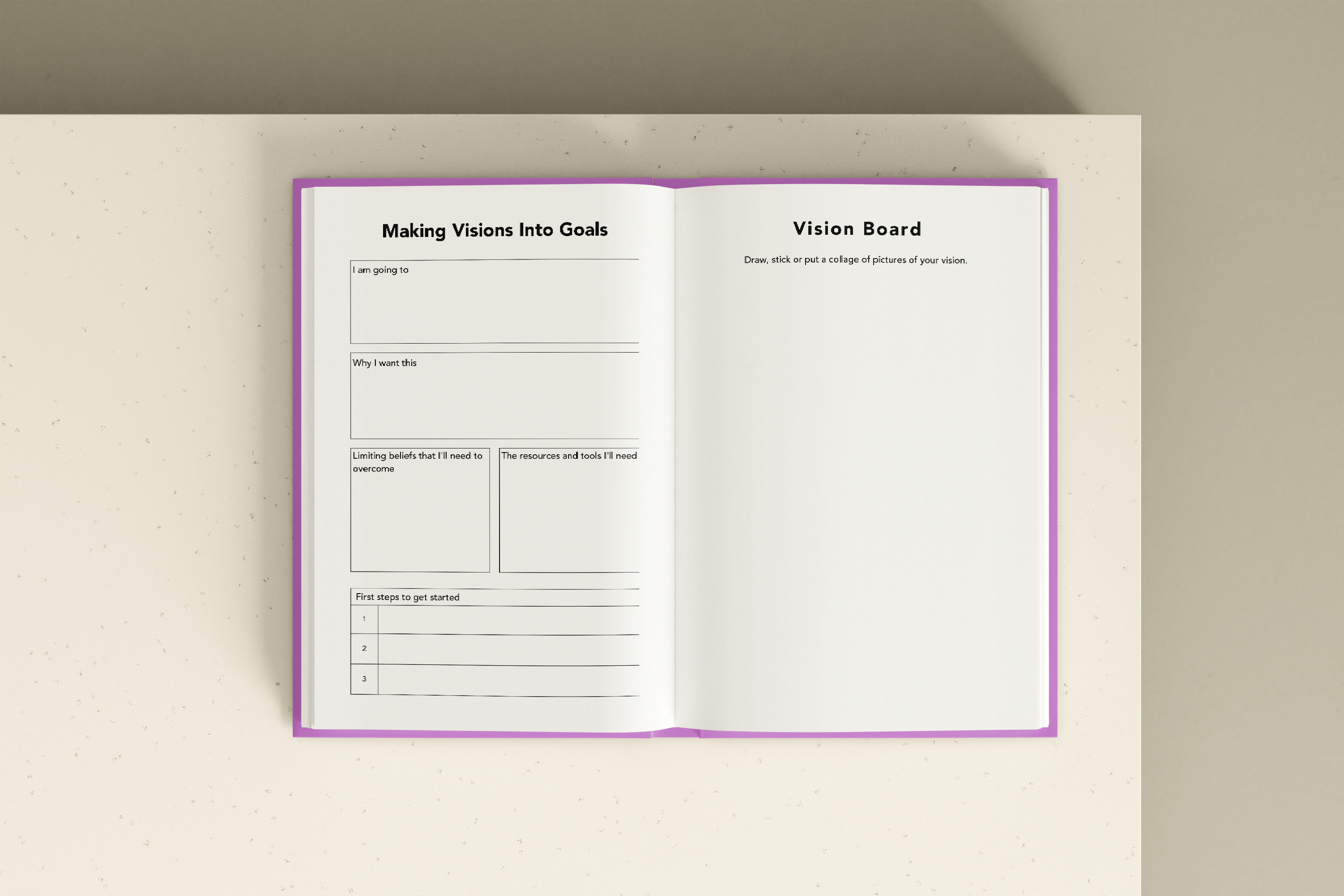 Vision Board Journal: Create Your Dream Life with Guided Goal Setting and Manifestation Vision Board Journal: Create Your Dream Life with Guided Goal Setting and Manifestation
