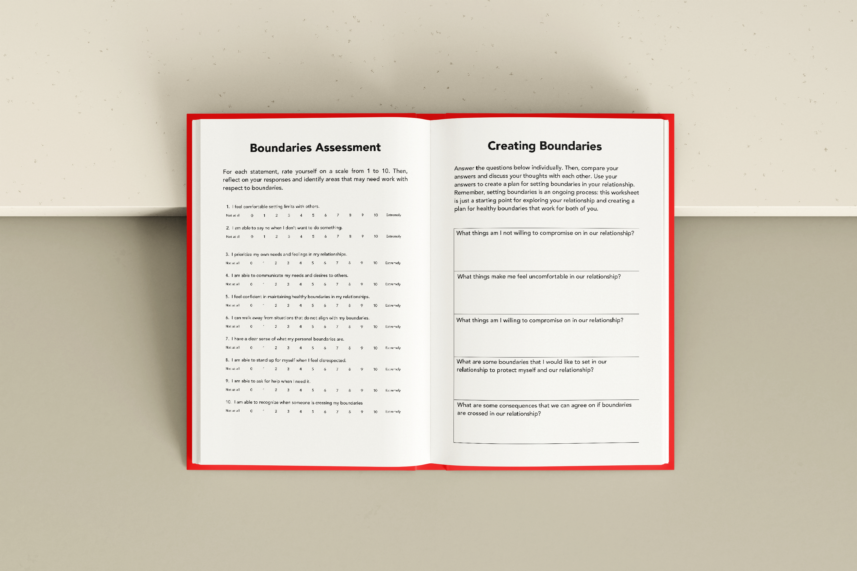 Setting Boundaries Journal: Guided Prompts for Healthy Relationships, Self-Care, and Personal Empowerment Setting Boundaries Journal: Guided Prompts for Healthy Relationships, Self-Care, and Personal Empowerment