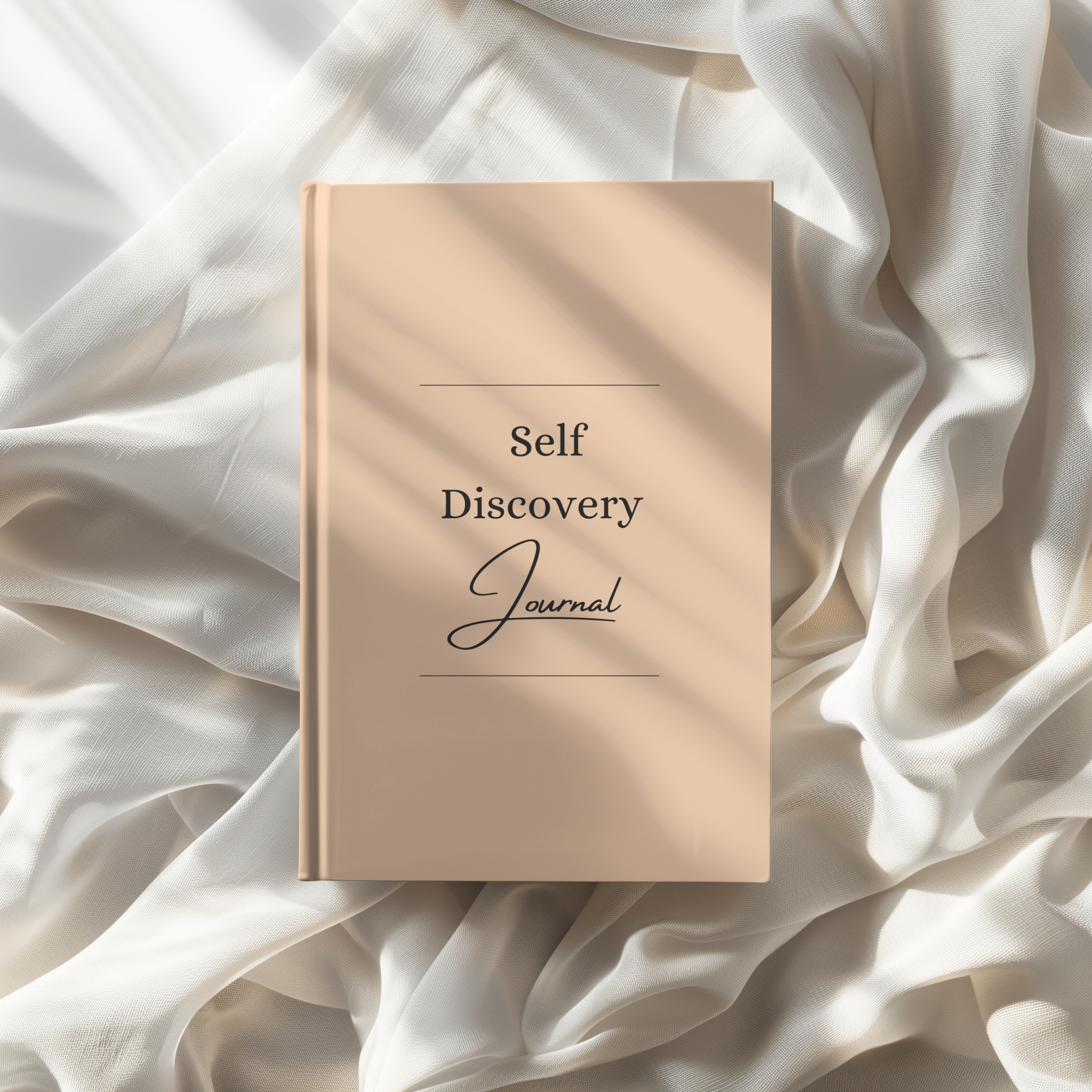 Self-Discovery Workbook Journal for Personal Growth, Guided Workbook Journal, Step-by-Step Wellness Journal,